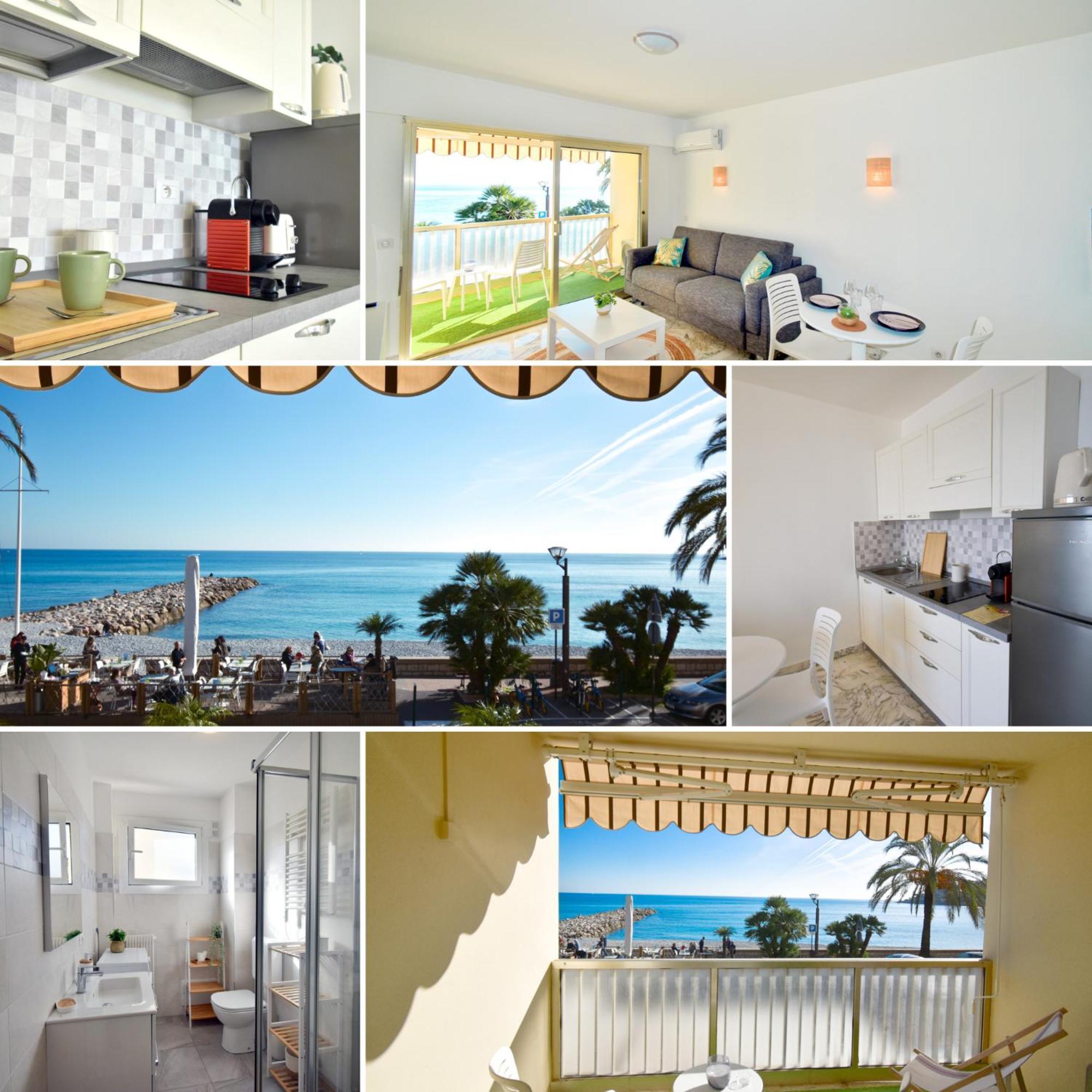 Le Cap Bleu - Emplacement Vue Exceptionnelle - Front De Mer Рокебрюн — Кап-Мартен Экстерьер фото